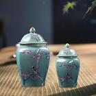 Traditional Flower Vase Tea Tin Flowerpot Porcelain Jar Ceramic Ginger Jar