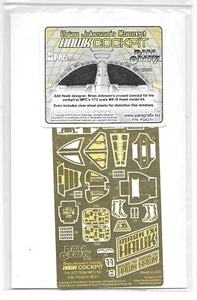 Para Grafix SPACE: 1999 Concept HAWK Cockpit Conversion Details For MPC 1/72 214 - Bild 1 von 5