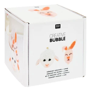Juego de ganchillo Rico Design Creative Bubble "Conejo + Cordero" - Imagen 1 de 11