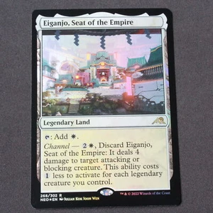 Eiganjo, Seat of the Empire FOIL 268 MTG Kamigawa: Neon Dynasty (NEO) Raro Casi Nuevo - Imagen 1 de 2