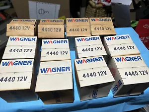 Qty 12 NEW OLD STOCK WAGNER TUNG SOL 4440 12V SEALED BEAMS LIGHTS - Picture 1 of 4