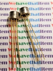 JAN2N2060 / 2N2060 / TRANSISTOR / TO5 / 6 PIN / 2 PIECES (qzty) - Picture 1 of 5