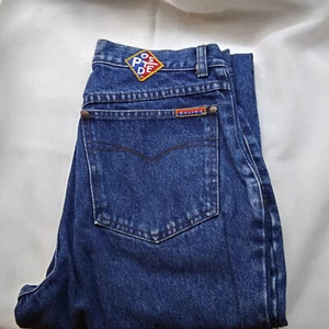 Posted Vintage Slim Straight Leg High Rise Jeans Sz 5/6 - Picture 1 of 5