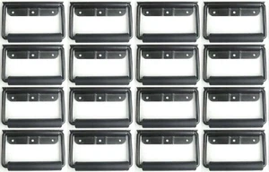 16 x Gefederter Klappgriff 130x77 mm Kistengriff Boxengriff Tragegriff Casegriff - Picture 1 of 5