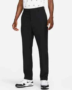 Pantalones de golf Nike Dri-FIT Vapor ajustados negros 42x30 DA3062-010 para hombre - Imagen 1 de 5