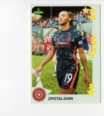 2021 Parkside NWSL Vol. 2 Crystal Dunn #S56 Stars Portland Thorns SP - Image 1 of 2