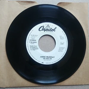 ANNE MURRAY On And On 45 7" POP Record Vinyl Capitol Records - Picture 1 of 2