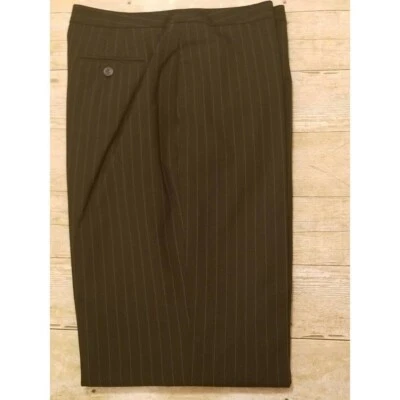 Pantalones Charter Club Forrados Negros Pin Rayas Talla 14 Katherine Fit Mujer Foto 1 de 4
