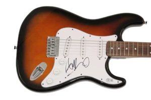 Dan Reynolds Imagine Dragons Signed Autograph Fender Electric Guitar Beckett COA - Picture 1 of 2