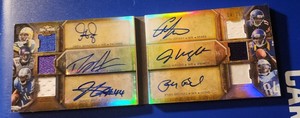 2012 Triple Threads Auto Relic Double Combos #TTARDC-7 Jennings/Harvin 4/18