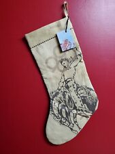Christmas Stocking Handmade Fully Lined 20" Western Cowboy Rodeo