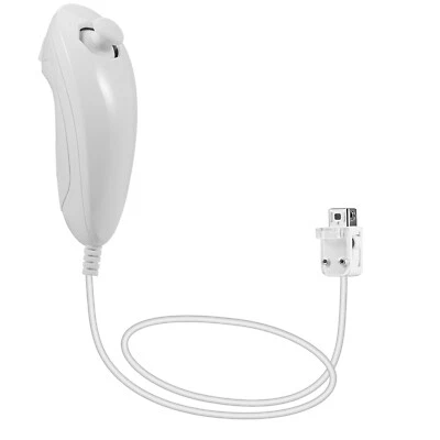 Mando a distancia blanco para consola Wii y Wii U Nunchuck Wii Nunchuk 2 piezas Foto 1 de 4