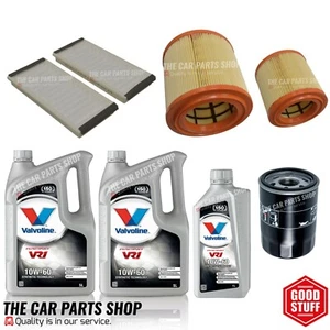 11L PREMIUM VALVOLINE SERVICE KIT FOR ASTON MARTIN 4.7 V8 VANTAGE 3 NEW FILTERS - Picture 1 of 1