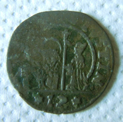 Italian States Venice Soldo 12 Bagattini -Marcantonio Giustinian1684-1688 VF - Image 1 of 2