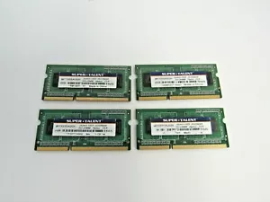 Super Talent (Lot of 4) Hynix 2GB PC3-10600U DDR3-1333MHz CL9 W1333SA2GH 14-2 - Picture 1 of 3
