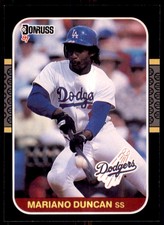 1987 Donruss Mariano Duncan Los Angeles Dodgers #253