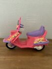 Rare Vintage 1989 Barbie Doll Around Town Scooter Motorbike Collectable Free P&P