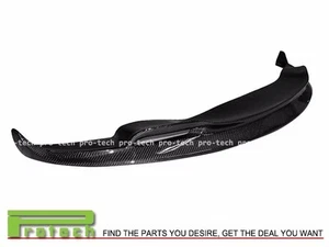 BMW 2008-2013 E92 E93 M3 DP Style Carbon Fiber Front Bumper Add on Lip - Foto 1 di 1