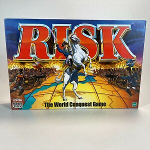 RISK The World Conquest Board Game 2-6 Players Year 2000 - VGC - FAST POST