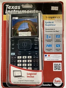 -NEUF- Calculatrice Texas Instruments TI-NSPIRE CX Graphique Math - Photo 1/8