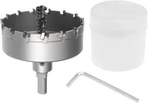 Metall Lochsäge Hartmetallfräser 80 mm Durchmesser für 2 mm Edelstahl - Bild 1 von 3