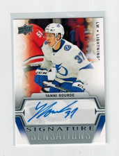 2019-20 Upper Deck Signature Sensations Autograph Yanni Gourde