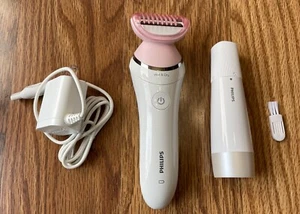 Philips Beauty Lady Electric Shaver BR140 & Facial Hair Remove BRR464 - Picture 1 of 11