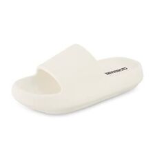 CUSHIONAIRE Women's Feather recovery slide sandals with +Comfort