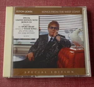 ELTON JOHN - SONGS FROM THE WEST COAST (2002 SPECIAL EU ONLY LTD EDN 2 CD SET) - Picture 1 of 5