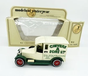 Matchbox Models of Yesteryear Y-5 1927 Talbot Van Chivers & Sons Ltd - Picture 1 of 10