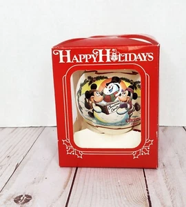 1987 SCHMID 14th Limited Edition Glass Ball Ornament Merry Mouse Medley Mickey - Picture 1 of 6