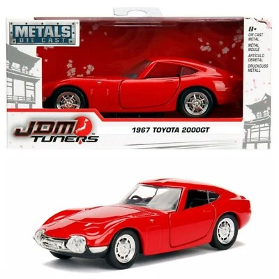 30374-AW1 BY JADA TOYS 1967 TOYOTA 2000GT JDM TUNERS 1:32 SCALE DIECAST  - Image 1 of 4