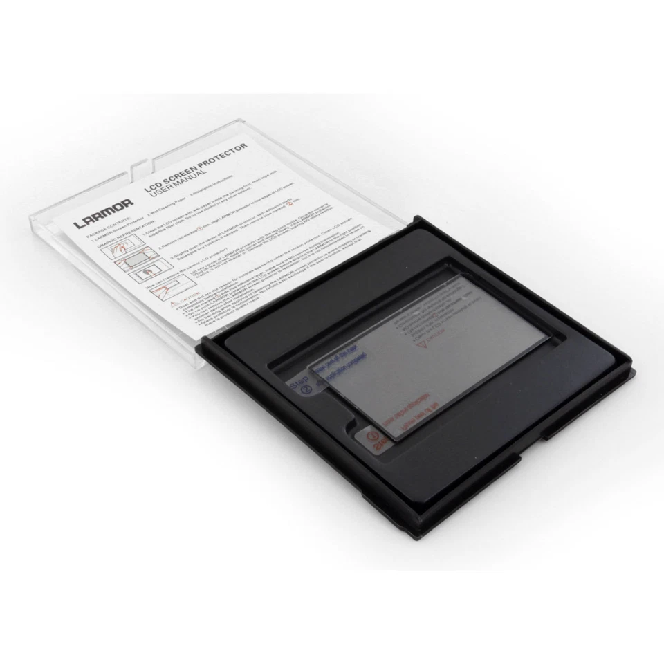 Protector de pantalla LCD de vidrio óptico autoadhesivo LARMOR by GGS para 3" pulgadas 16:9 Foto 1 de 1