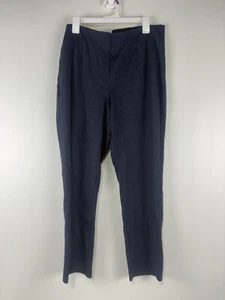 Dana Buchman Dk Blue Hi-Rise Pull On Elastic Waist Pants Womens Size XL - Picture 1 of 10