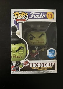 Funko Pop! Fantastik Plastik - Rocko Billy #17 (Green) Funko Shop (Vaulted) - Picture 1 of 6