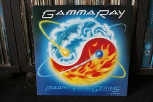 GAMMA RAY INSANITY AND GENIUS  1993 ORIGINAL HELLOWEEN VERY RARE  LP - Picture 1 of 8