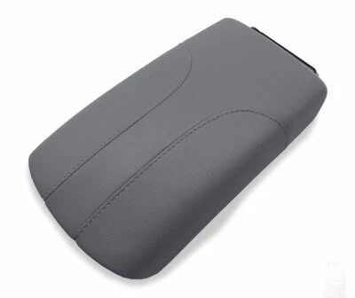 Se adapta a Nissan Rogue 17-20 vinilo cuero consola central tapa reposabrazos cubierta gris Foto 1 de 4