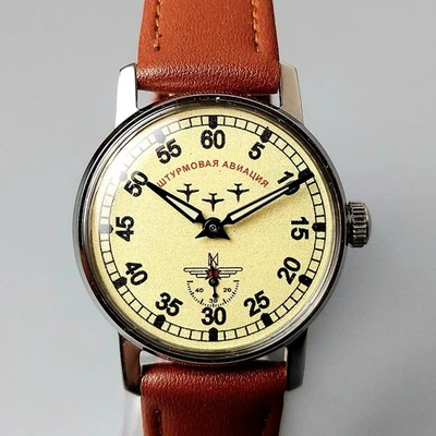 Reloj Pulsera Pobeda Yuri Gagarin Sturmanskie Vintage Mecánico Soviético URSS Foto 1 de 4
