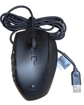 Logitech Logicool G600 MMO Gaming Mouse 20 Buttons USB Wired Good Condition - Image 1 of 4