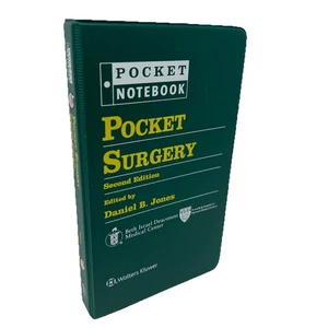 Pocket Surgery, small 6 ring loose leaf hard plastic notebook, 2011, 2nd Edition - Picture 1 of 20