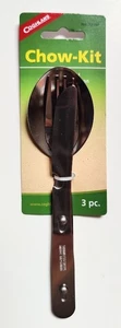 Coghlan’s Chow-Kit Camping Utensil Set - Knife Fork Spoon - Stainless - New - Picture 1 of 3
