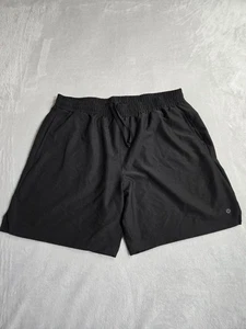 RBX Active Workout Shorts Mens Size XL Black Drawstring Designer Work Out Shorts - Picture 1 of 11