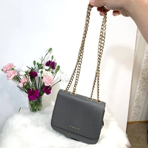 Bolso bandolera pequeño gris bebe para mujer - Imagen 1 de 8