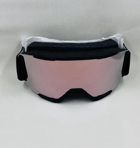 Smith Squad Chromapop Goggles Ski Snowboard Everyday Rose Gold Black+Bonus Lens - Picture 1 of 9