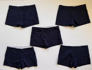 J Crew Crewcuts Chino Shorts Girls Adjustable Waist Youth Size 12 Lot of 5 - Picture 1 of 12