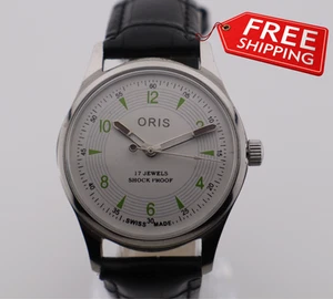 Oris men’s Swiss vintage watch – hand-wound mechanical build - Picture 1 of 8