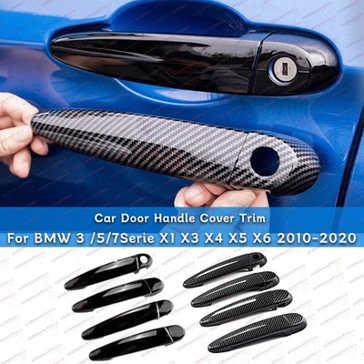 Car Door Handle Cover Trim For BMW 3 /5/7Serie X1 X3 X4 X5 X6 2010-2020 - Изображение 1 из 4