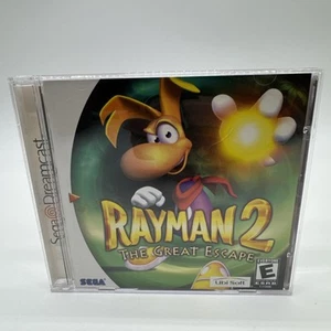 Rayman 2: The Great Escape (Sega Dreamcast, 2000) CIB W/ Manual Tested & Working - Picture 1 of 8