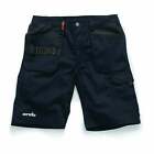 Scruffs Work Shorts TRADE FLEX HOLSTER Shorts Lightweight Slim Fit Grey -Black