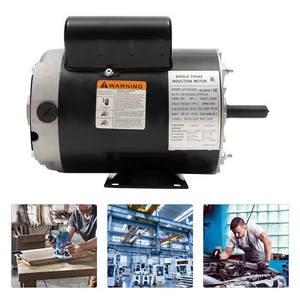 3 HP 3450 RPM Electric AC Motor CM03256 For Air Compressor General Equipment NEW - Picture 1 of 20